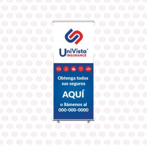 ROLL UP BANNER WITH BASE